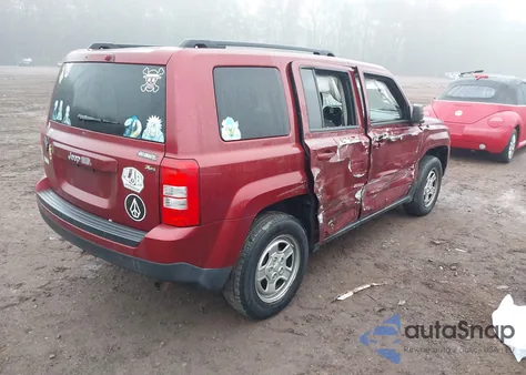 2015 Jeep Patriot Sport из США, поврежденный, VIN 1C4NJPBAXFD340999